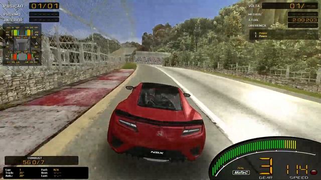 Honda NSX (NC1) Eifel Run | GTR2 смотреть онлайн