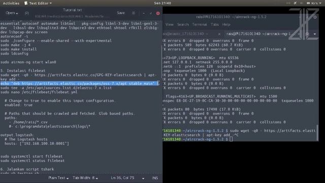 WiFi Attack Detection using ELK Stack смотреть онлайн