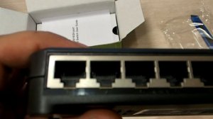 Гигабитный коммутатор на 8 портов с Алиэкспресс