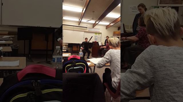 Region Solo and Ensemble Festival Paul Hindemith's Sonata for Bassoon Movement 2 смотреть онлайн