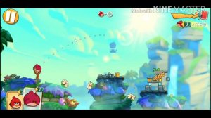 Angry Birds 2 Gameplay /Приключение Злых Птичек