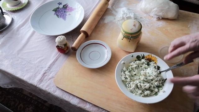 Вареники с Творогом и Зелёным Луком по-Деревенски! Очень Вкусные!