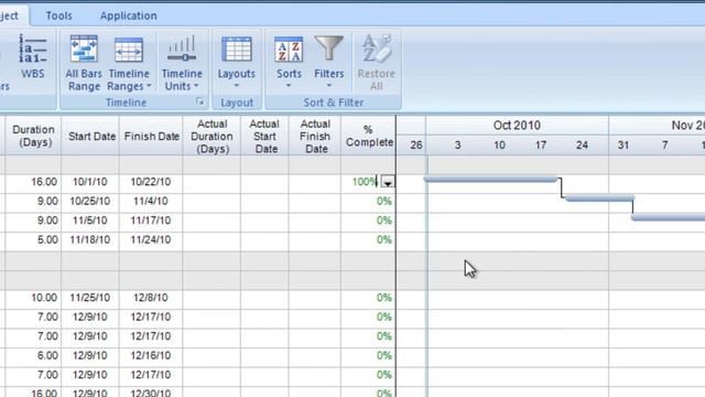 Tracking project progress - FastTrack Schedule 10 for Windows Tutorial