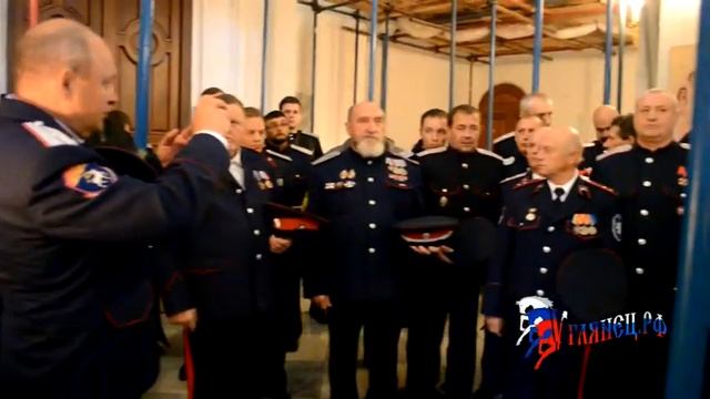 Казаки. 12.10.2013. г.Москва храм прп. Сергия Радонежского смотреть онлайн