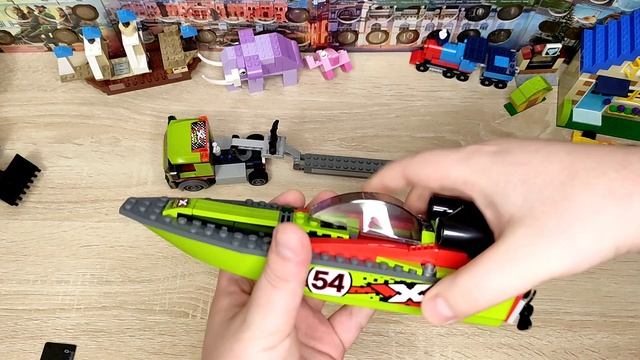 Обзор конструктора LEGO City Great Vehicles 60254 в собранном состоянии