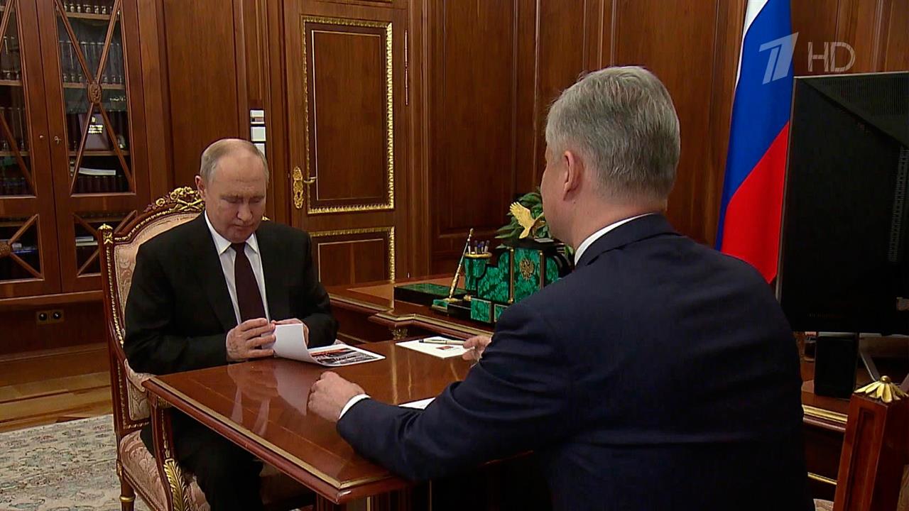 Олег Белозеров доложил президенту о результатах деятельности РЖД