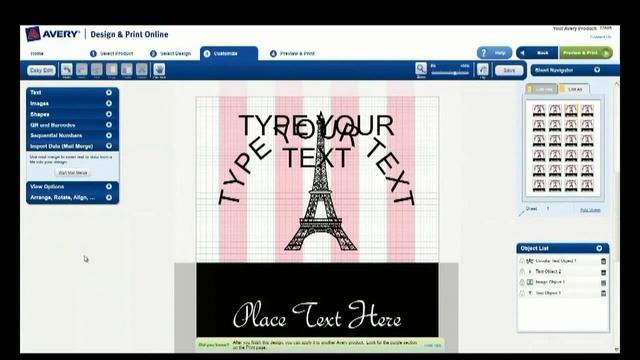 Самоклеющаяся бумага для принтера, как создать дизайн и распечатать с Avery Zweckform смотреть онлайн