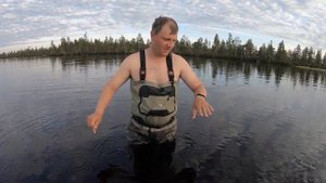 РЫБАЛКА НА ДИКОМ ТАЁЖНОМ ОЗЕРЕ | КРУПНЫЕ ЩУКИ | КОЛЬСКИЙ П-ОВ |