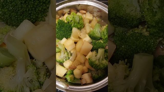Готовлю быстрый и вкусный суп-пюре #едимнатуральное #ппрецепты