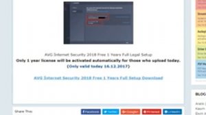 AVG Internet Security 2018 v18.1 Build 3044 x86/x64 - Enlace directo MEGA