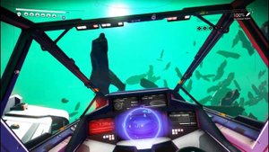 No Man Sky(космический бой со стражами,авианосец стражей)