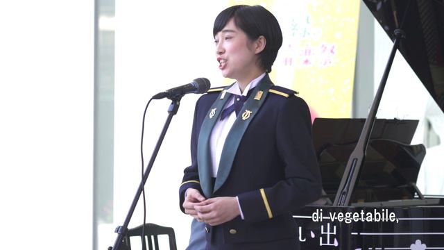 「オンブラ・マイ・フ」スーパーニッカCM曲　陸自歌姫　鶫真衣　　中部方面音楽隊　金沢市片町きらら　Ombra mai fu
