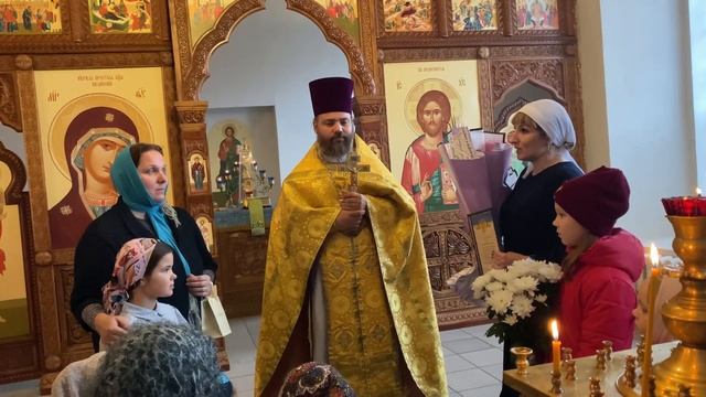 Поздравляем матушку Надежду и Марию с Днём рожденья. смотреть онлайн