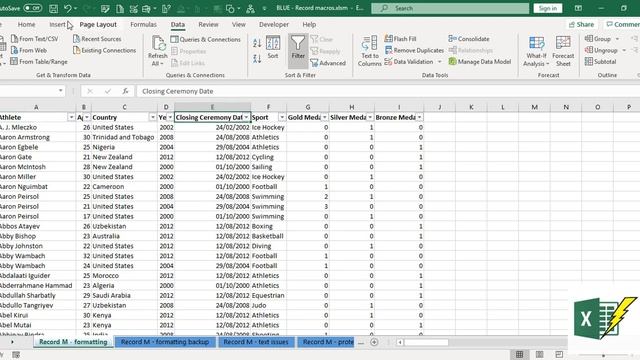 Excel Macros - how to record a macro - save - run - edit VBA code смотреть онлайн