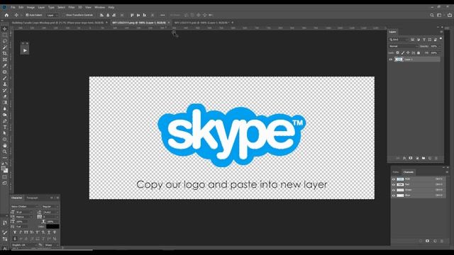 How to use Mockup Building Facade Logo in Photoshop (Download link in description) смотреть онлайн