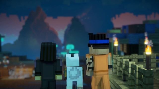 All Llama Lluna Scenes - Minecraft: Story Mode Season 2 Episode 4: Below The Bedrock смотреть онлайн