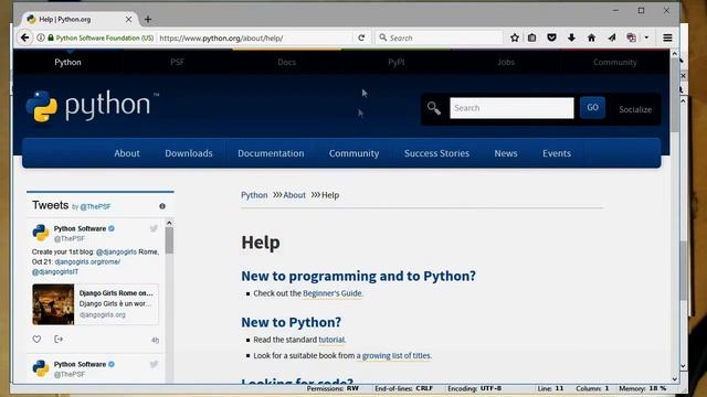 Python help смотреть онлайн