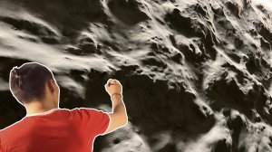 Имитация текстуры скала из гипсовой штукатурки!