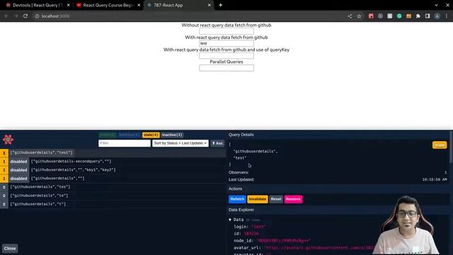 React Query Course #4 | React query dev tool | Beginner to Pro | Hindi | Anuj Singla смотреть онлайн