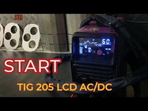 СВАРОЧНЫЙ АППАРАТ START modelTIG 205 LCD AC/DC PULSE