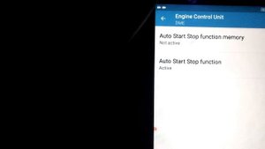 Отключение системы Start Stop с помощью UniCarScan 2000 и BimmerCode