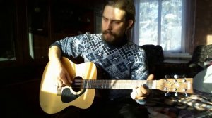 Клен ты мой опавший на гитаре (cover )