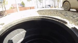 Полимерпесчаное кольцо колодца для скважины.