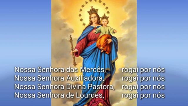 Ladainha dos Títulos de Nossa Senhora CANTADA смотреть онлайн