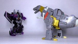 Обзор на TRANSFORMERS STUDIO SERIES - Grimlock & Autobot Wheelie (86-06)