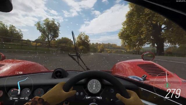 Forza Horizon 4 - 1970 Ferrari 512 S - Car Show Speed Jump Crash Test . 1440p 60fps. смотреть онлайн