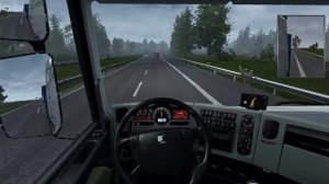 Euro Truck Simulator 2 / von Uppsala nach Jönköping / Sisu C600 High Roof Spoiler