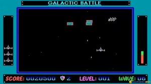 Galactic battle gameplay (PC Game, 1990)