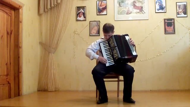 Чинський Ілля, 11 років, Є.Дербенко "Полька-інтермеццо" смотреть онлайн