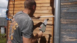 Установка магистрального фильтра для очистки воды