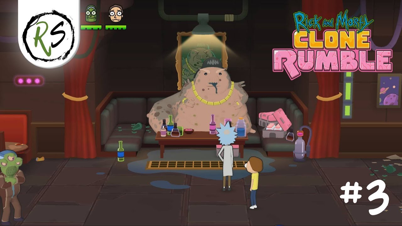RICK AND MORTY CLONE RUMBLE ➤ Прохождение #3 (без комментариев) ➤ БУЙНЫЙ СОУЧАСТНИК смотреть онлайн
