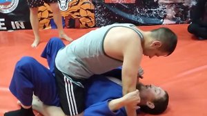 Первая тренировка по Джиу джитсу