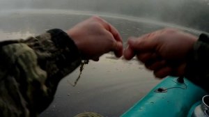 ЛОВЛЯ ЩУКИ НА КРУЖКИ.ОСТАВИЛ КРУЖКИ НА НОЧЬ.