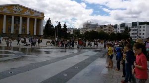 Музыкальный фонтан. Красная площадь. г.Чебоксары