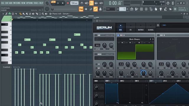 How To Pan Individual Notes in Serum (limitation workaround) FL Studio
