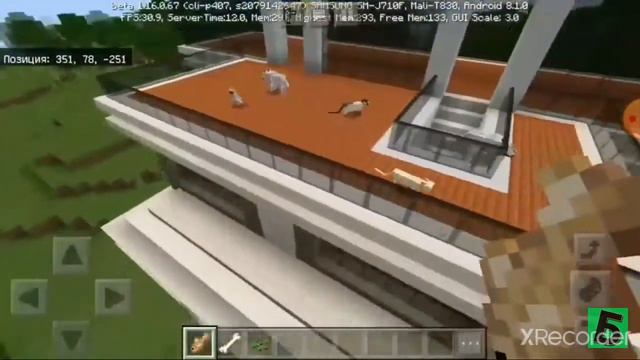 как построить дом в майнкрафте через команды смотреть онлайн