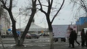 City Mall and The Circus in Karaganda, Kazakhstan