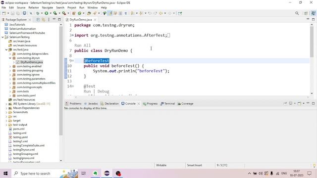 Use of Dry Run feature in TestNG | Testing Framework Java | TestNG Tutorials for Beginners | #21 смотреть онлайн