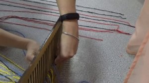 Фолк-урок. Мастер-класс по изготовлению народного пояса в технике плетения на бердо.