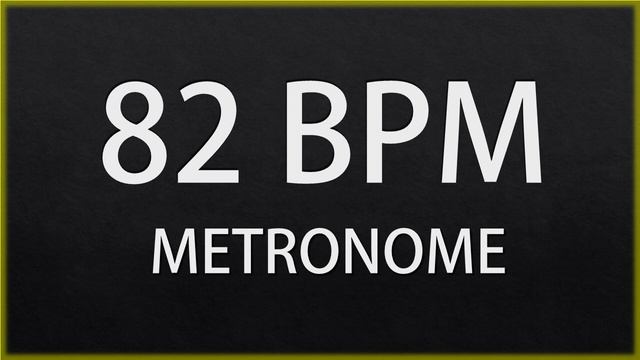 82 BPM - METRONOME смотреть онлайн