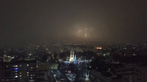 Салют на площади 200 лет Коврову - Новый год 2020