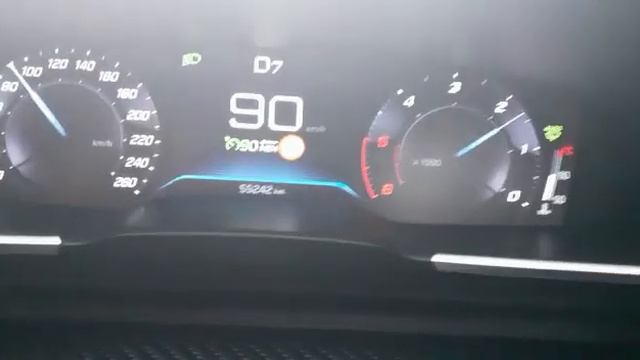 1.5 bluehdi Peugeot 508sw 2019r. Test spalania przy 90km/h. смотреть онлайн