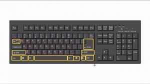 Изучаем нужные кнопки на клавиатуре.