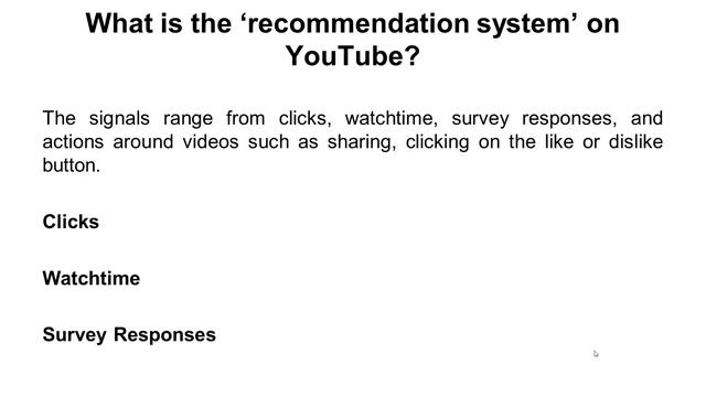 How youtube's recommendation system works? смотреть онлайн
