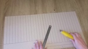 Плетение из бумажной лозы. Ящик для морилок. Часть1. Каркас. Заготовка.
