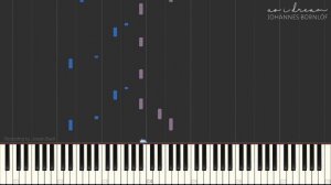 As I Dream - Johannes Bornlöf (Piano Tutorial)